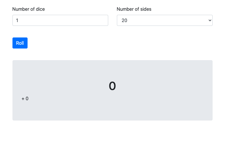 Dice Roller